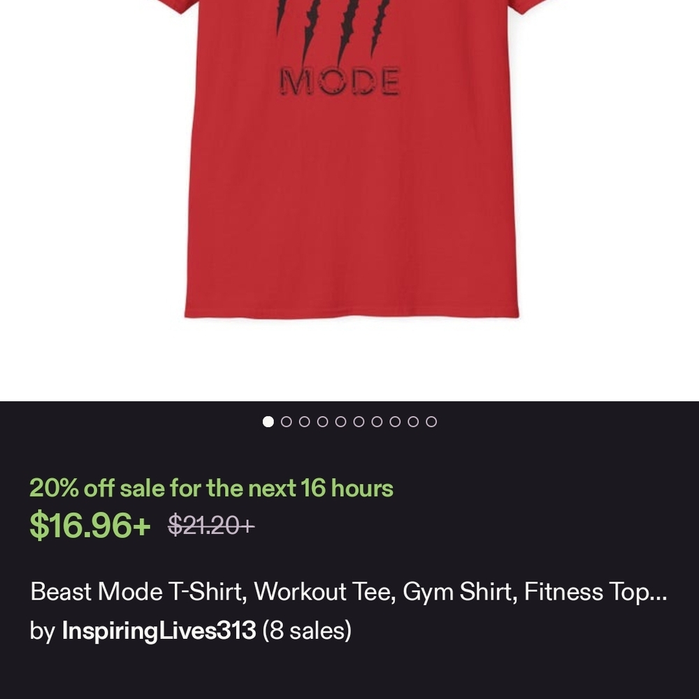 Red T-Shirt - Short Sleeve